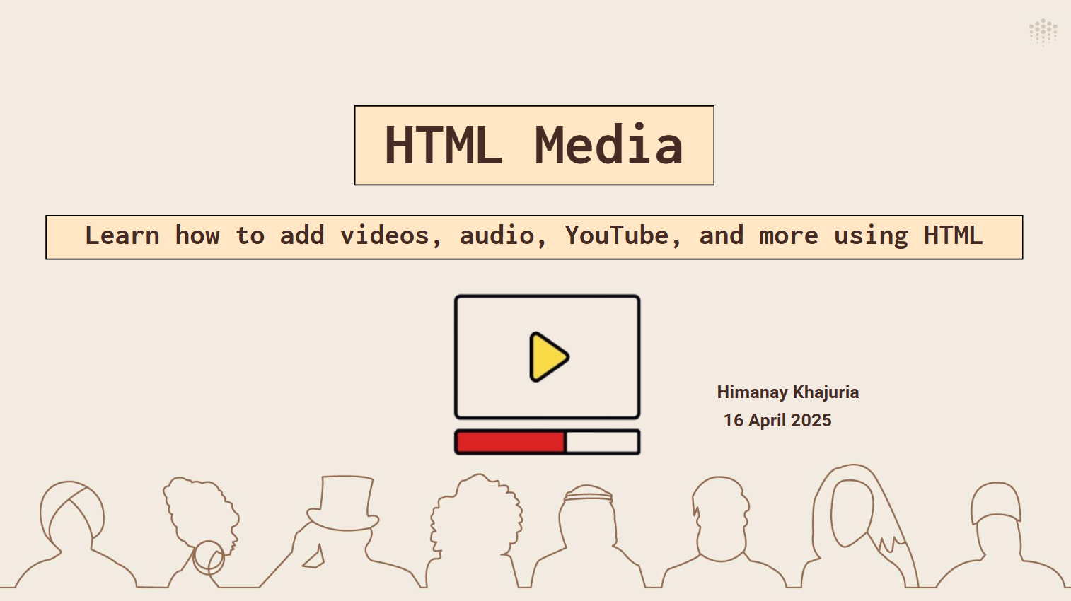 HTML Media for Beginners