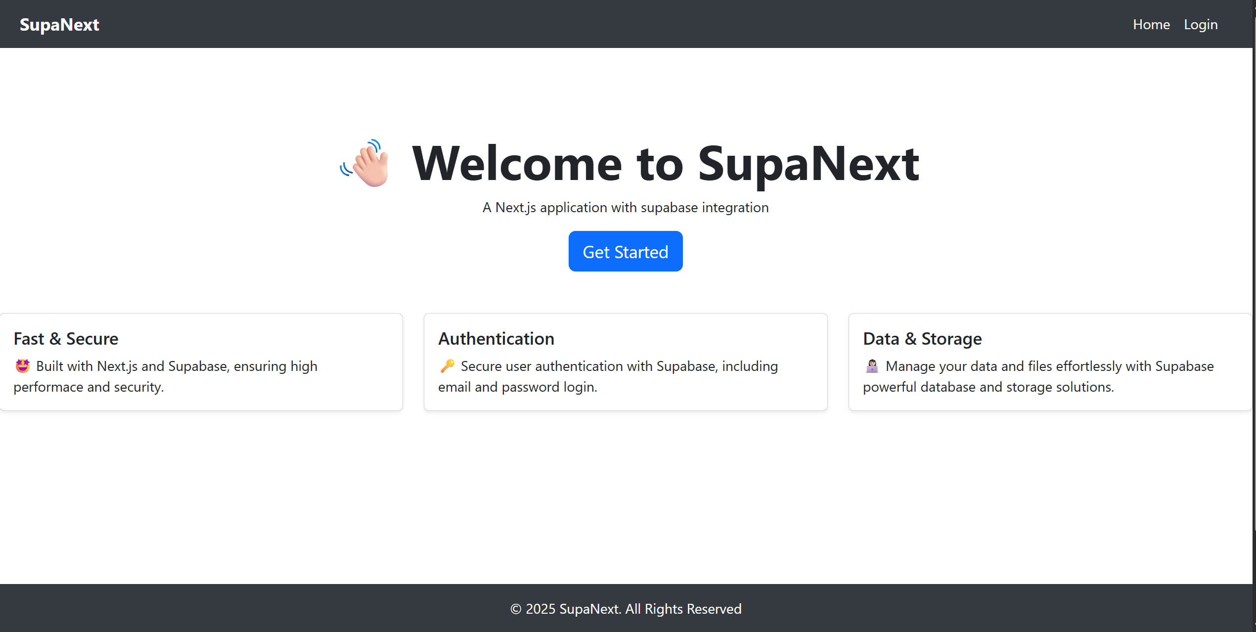 Social Auth & CRUD App